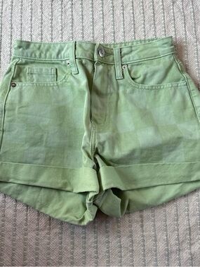 Target Light Green Women's Jean Shorts